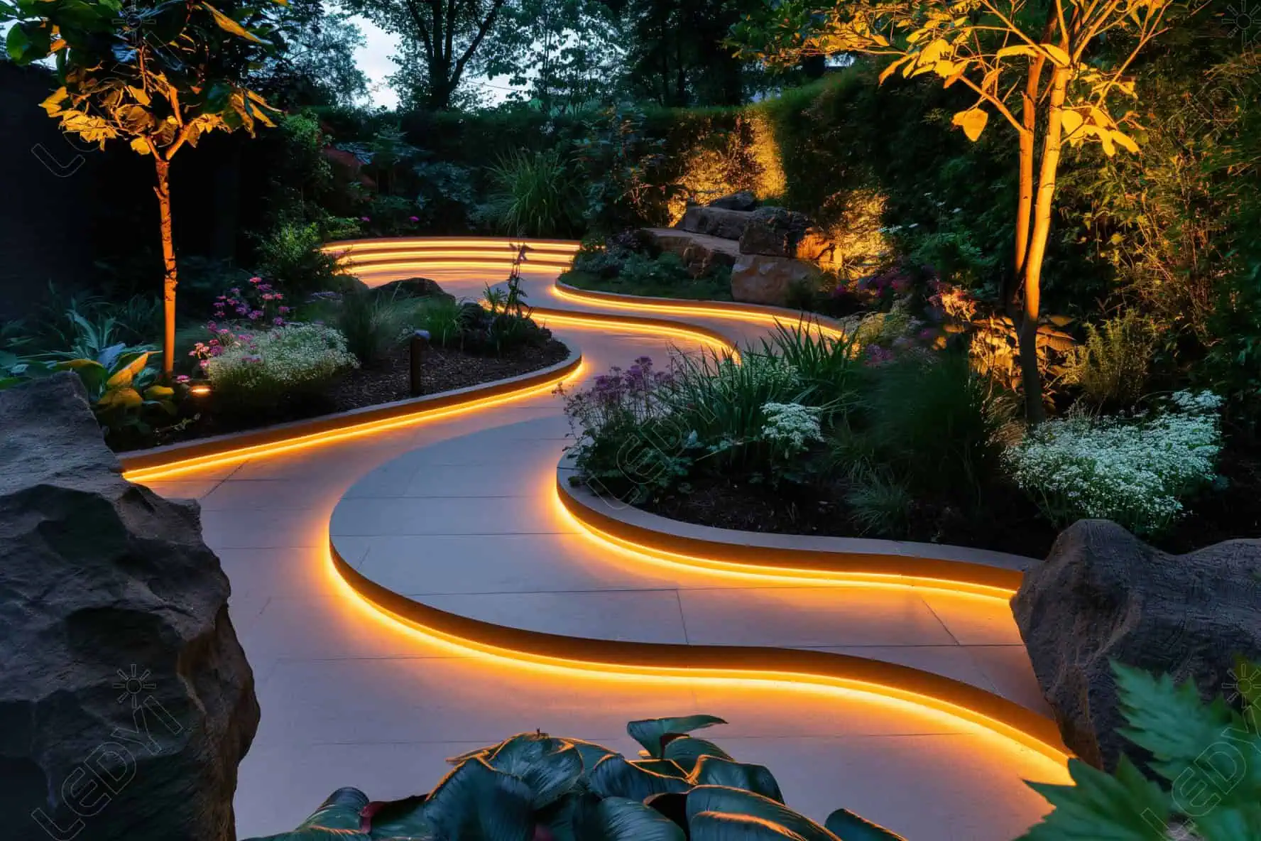 garden lighting installers wrexham