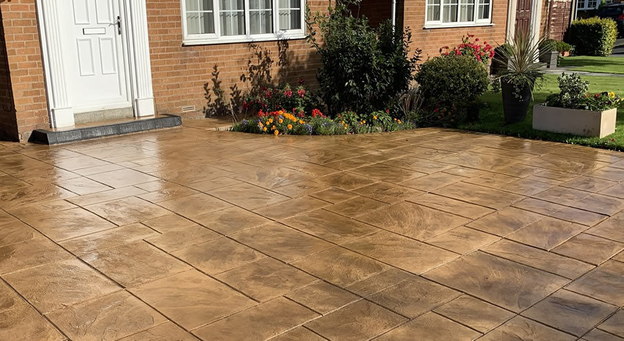 pattern imprinted concrete wrexham